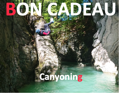 Bon cadeau canyoning Canyon Aventure