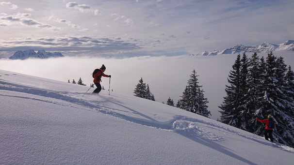 Ski de randonnée guide de montagne Suisse