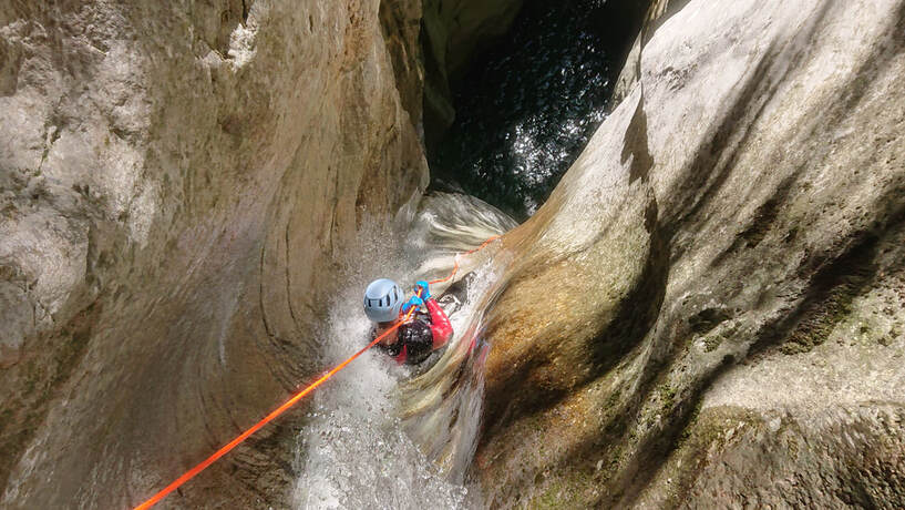 Canyoning technique Suisse