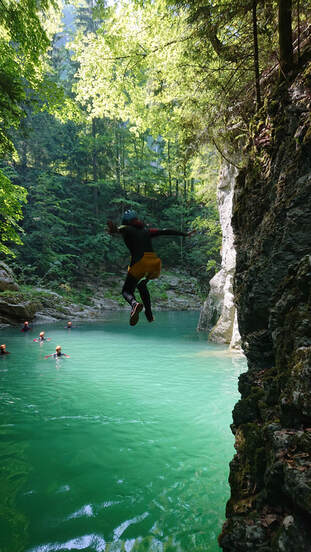 canyoning château d'oex 